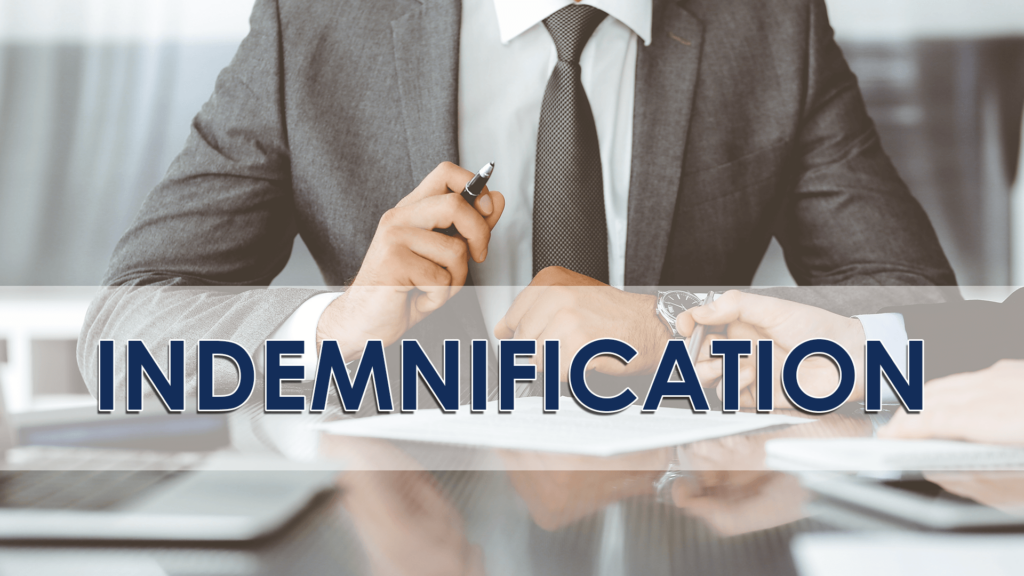 Indemnification