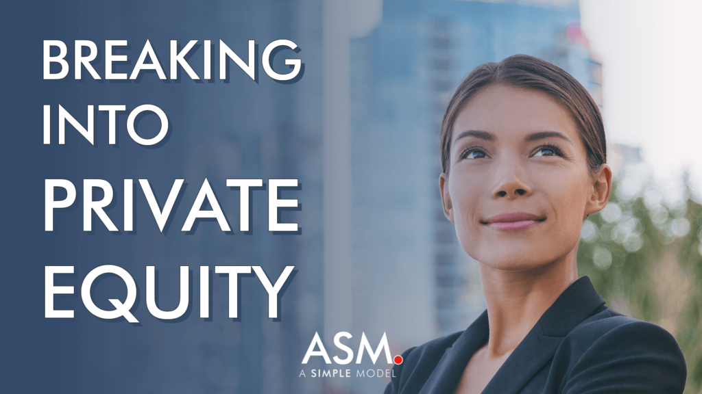 how to get a job in private equity